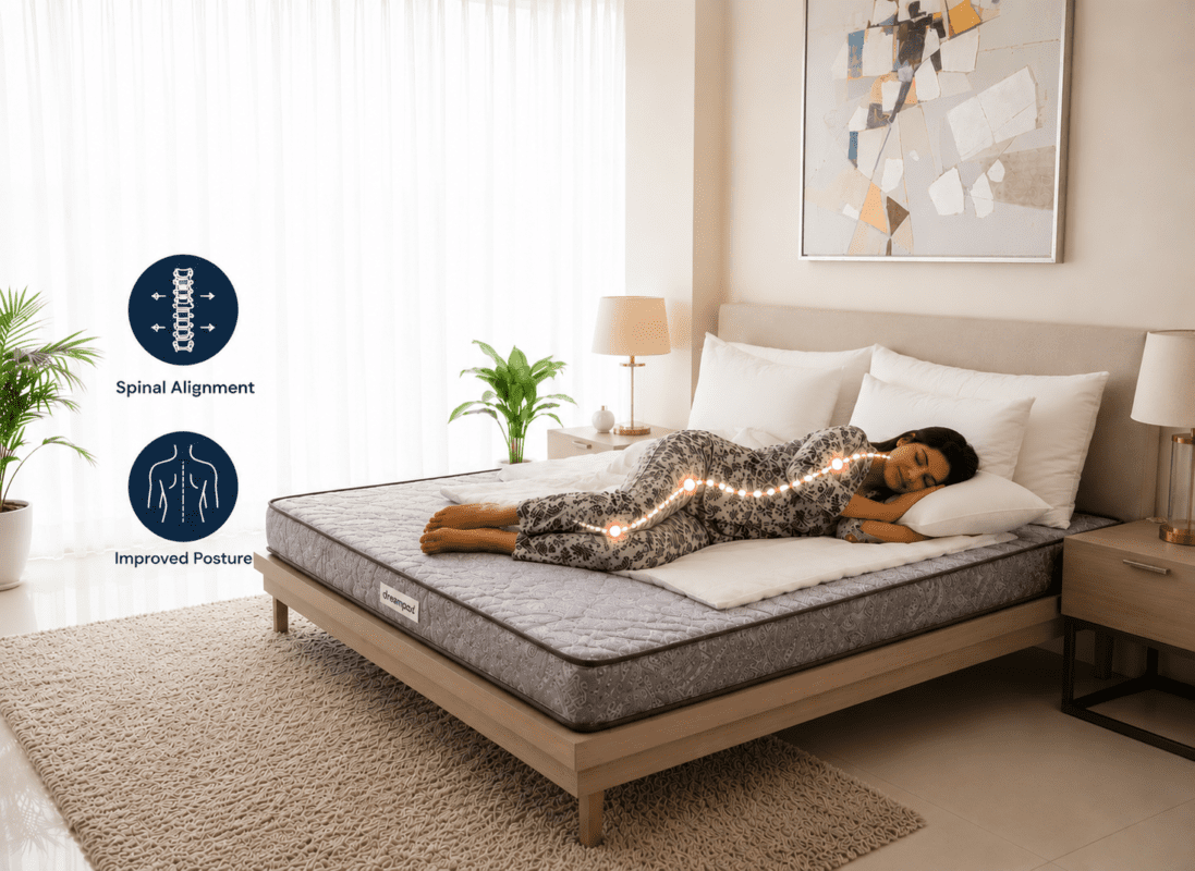 Dreampod Core NX Mattress for Firm Comfort and Spinal Care