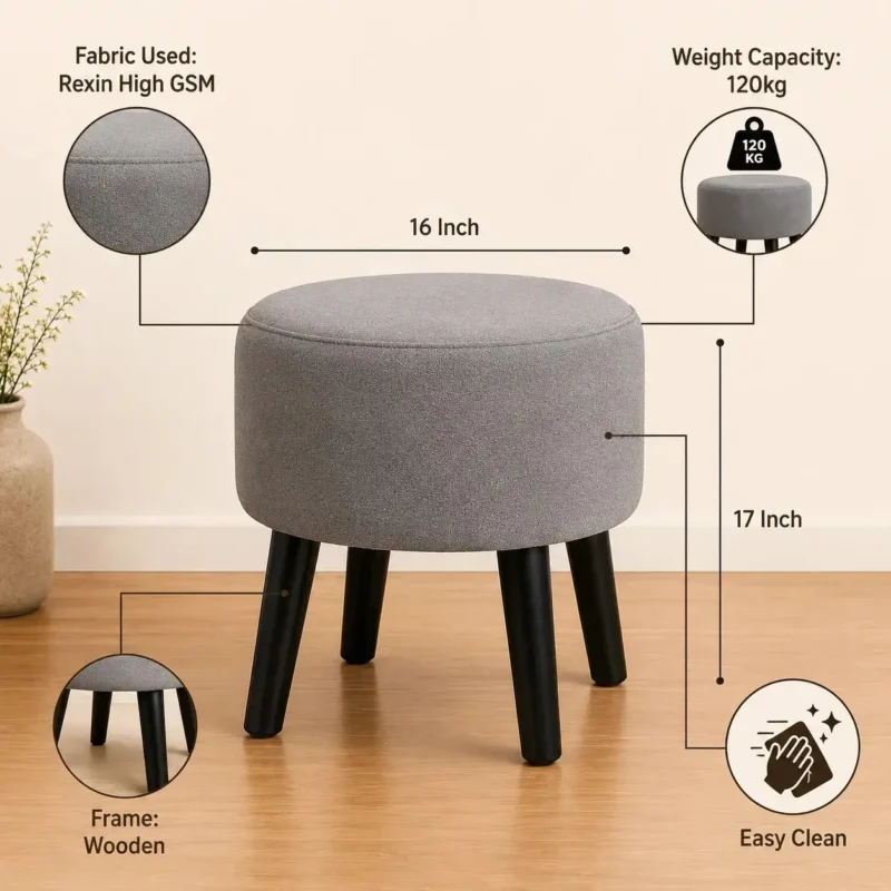 Dreampod Pouffe Stool