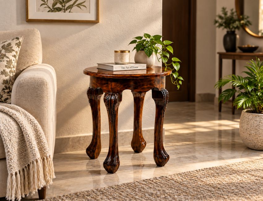 Royal Teak Side Table How to Add Natural Elegance to Your Home