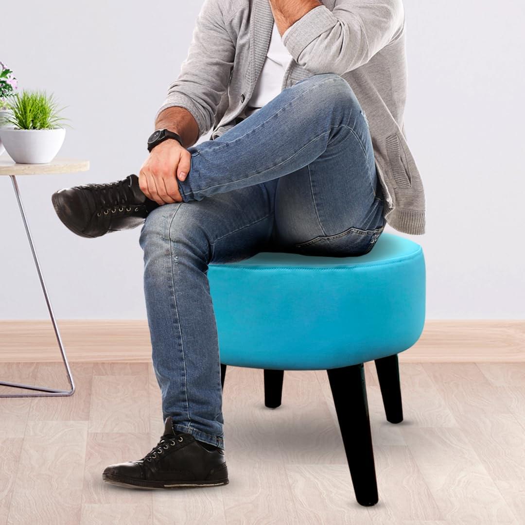 Upholstered Pouffe Stool
