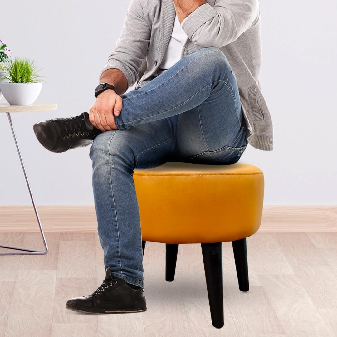 upholstered pouffe Stool
