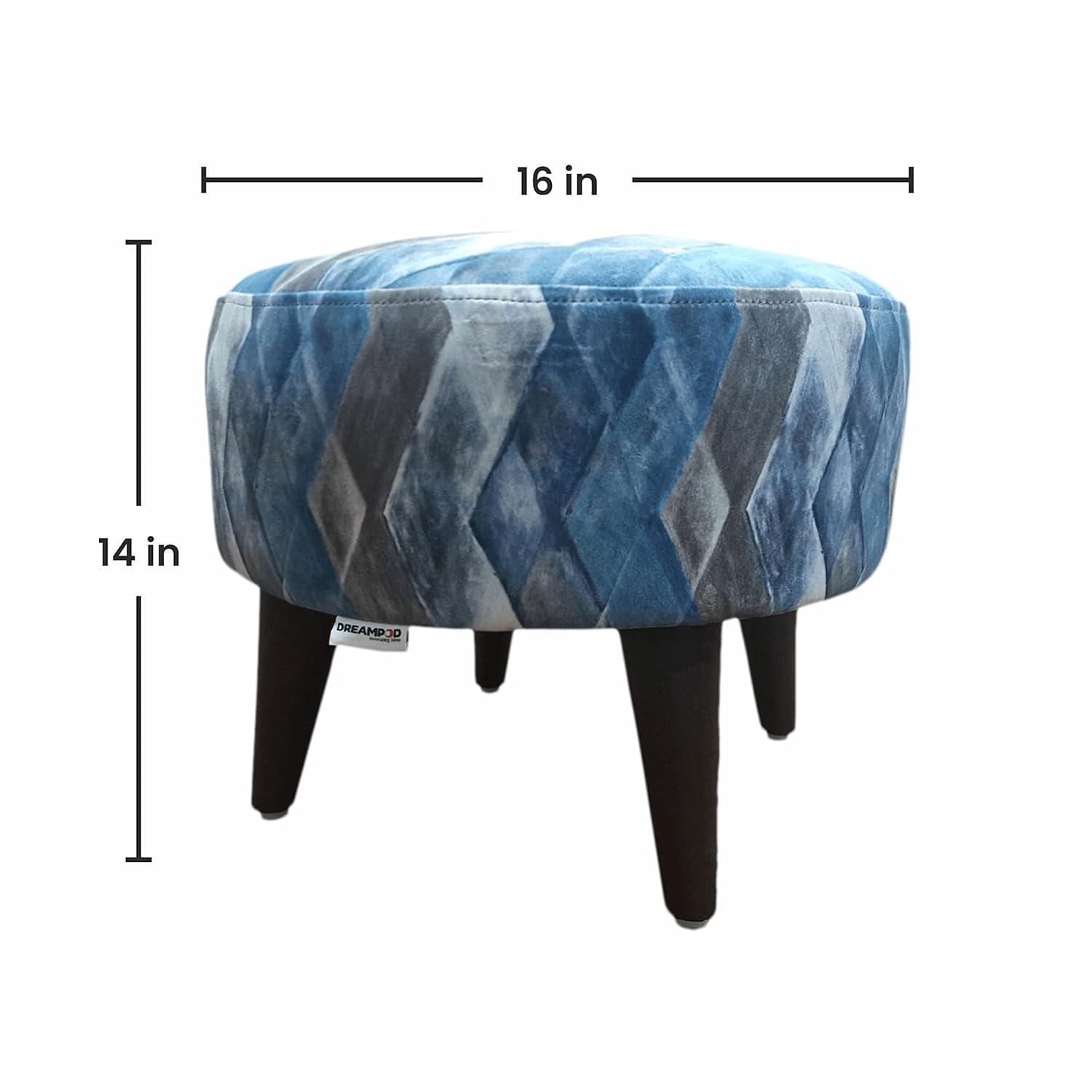 upholstered pouffe Stool