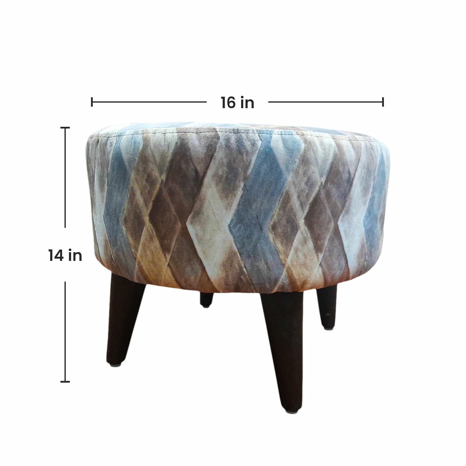 upholstered pouffe Stool
